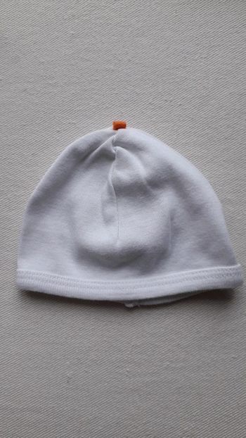 Nathalys bonnet de naissance prema blanc taille 1