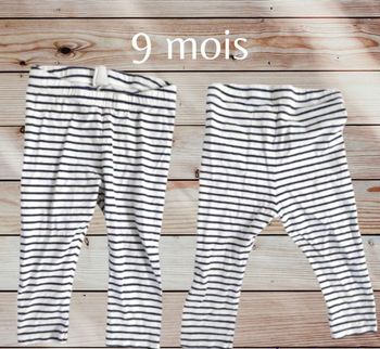Legging rayé