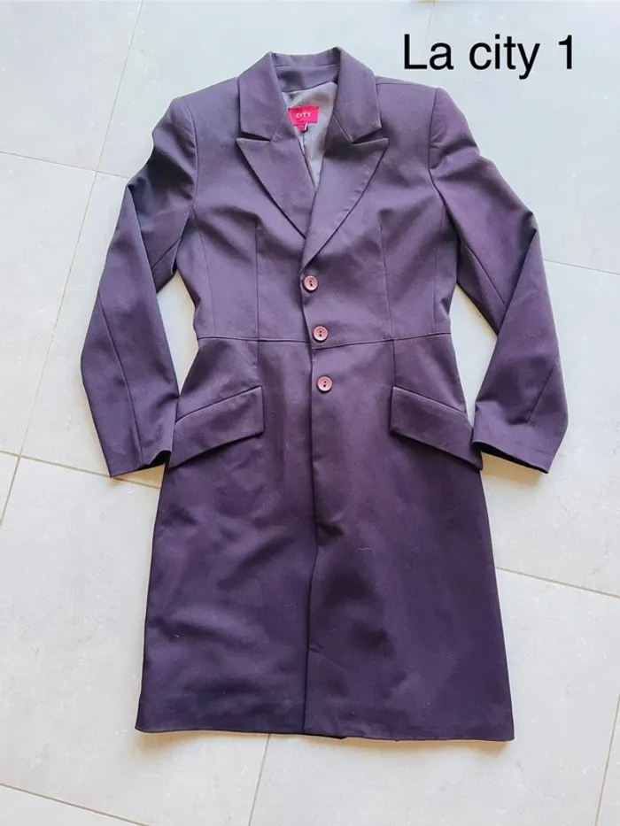 Superbe veste blazer long - photo numéro 4