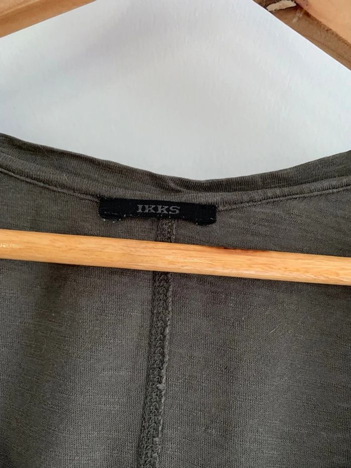 haut et t-shirt Ikks vert taille Xs - photo numéro 6
