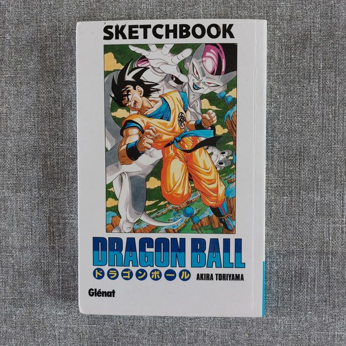 Livre sketchbook dragonball