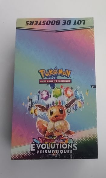 Display bundle pokémon évolution prismatiques ev8.5