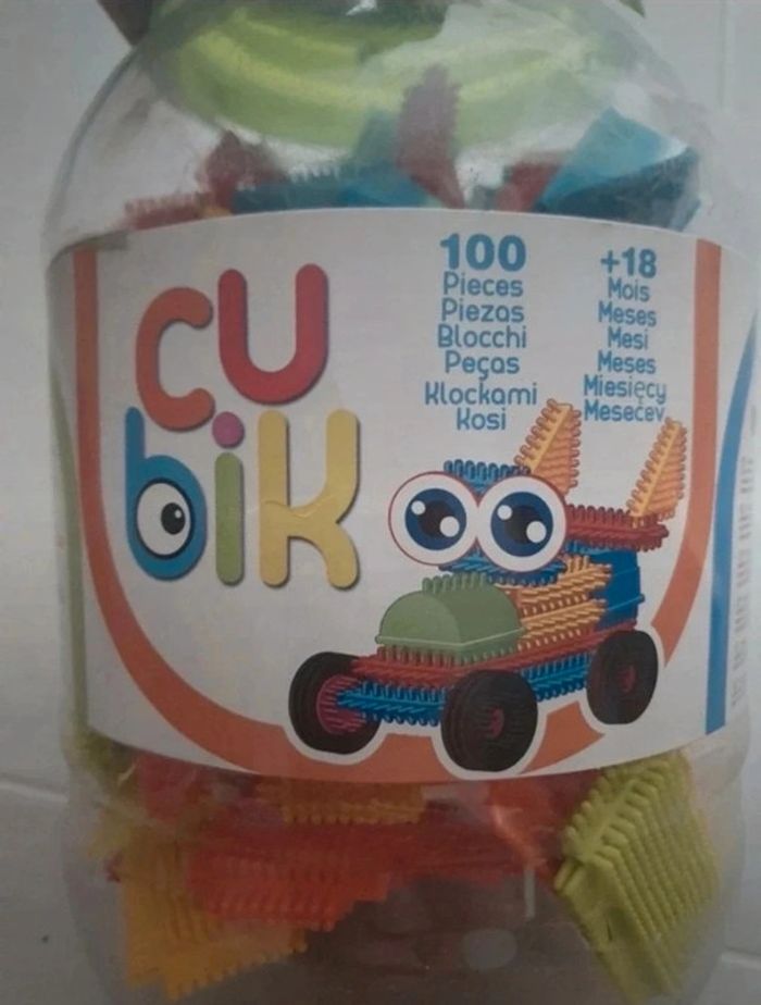 Jeu de construction Cubik 100 pièces - photo numéro 2