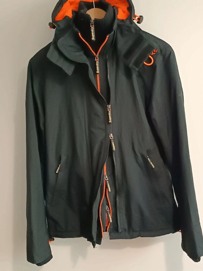Blouson Superdry Couleur Noir Taille XS - photo numéro 5