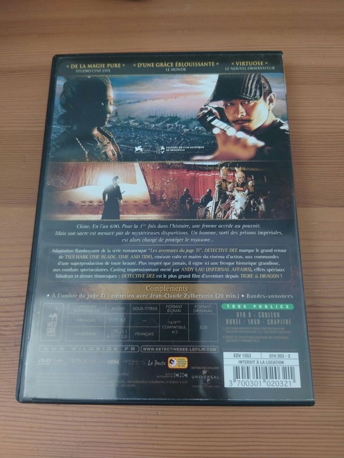 Dvd Detective dee - photo numéro 4