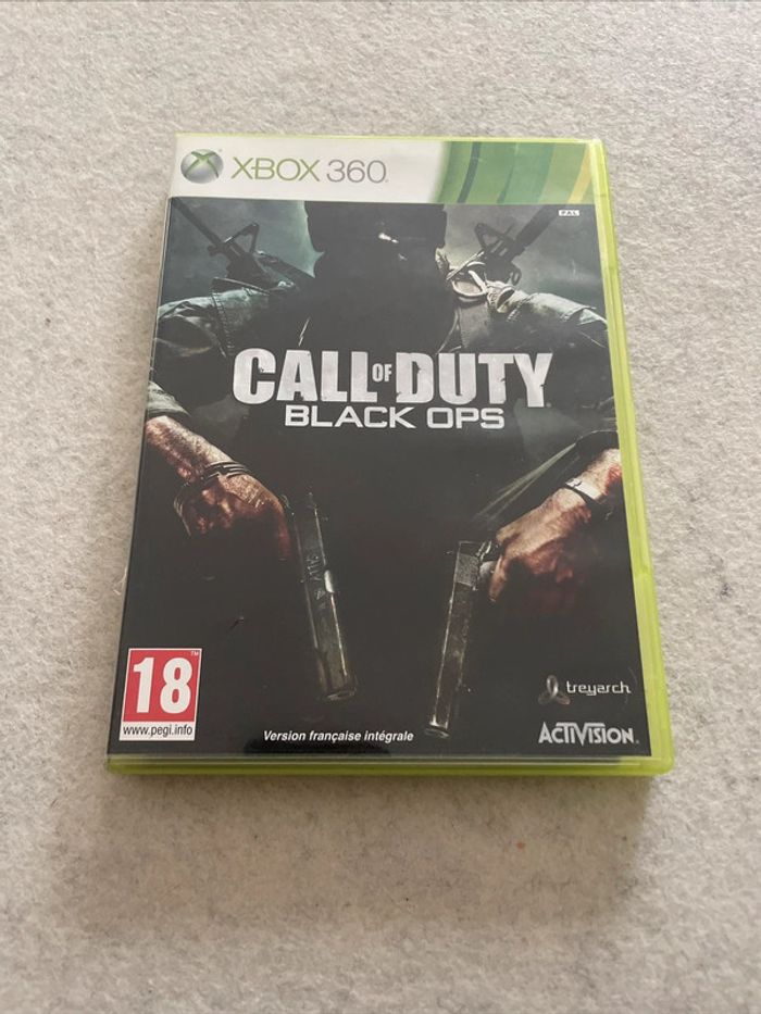 Call Of Duty Black Ops Jeu Microsoft Xbox 360 Complet FR - photo numéro 1
