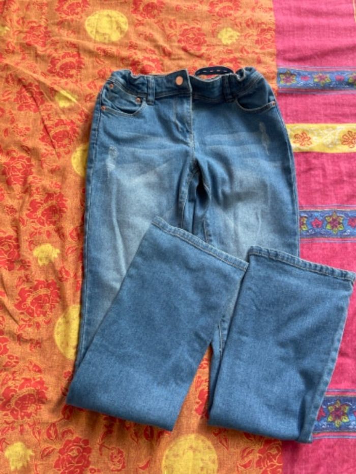 Jean fille bootcut T12 ans