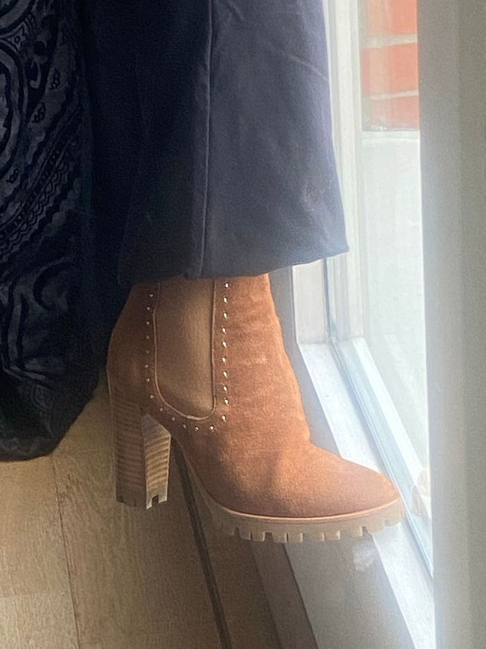 Bottines daim camel The Kooples - photo numéro 8