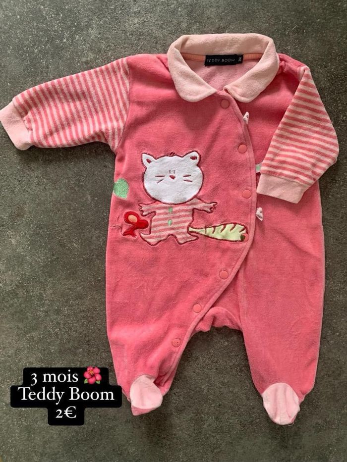 Pyjama 🌺 3 mois 🌺 Teddy Boom