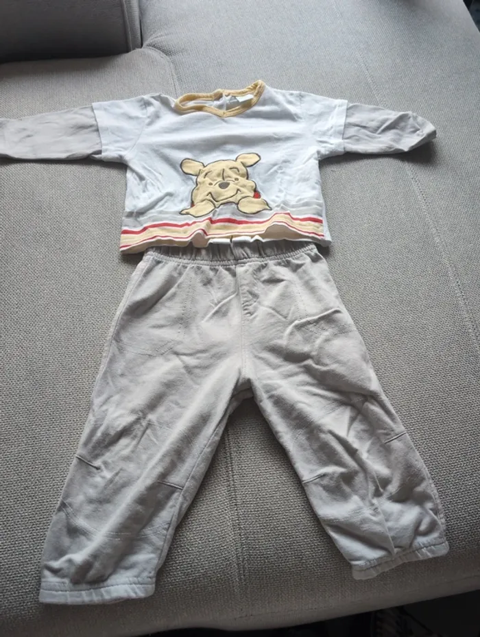 T-shirt manche longue et pantalon Winnie