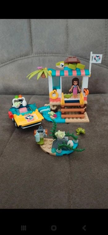 Lego friends 41376 mission sauvetage des tortues