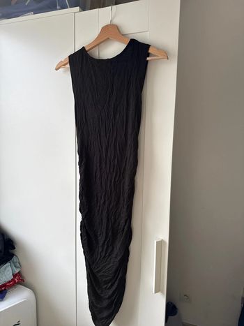 Robe dos nu noir légère