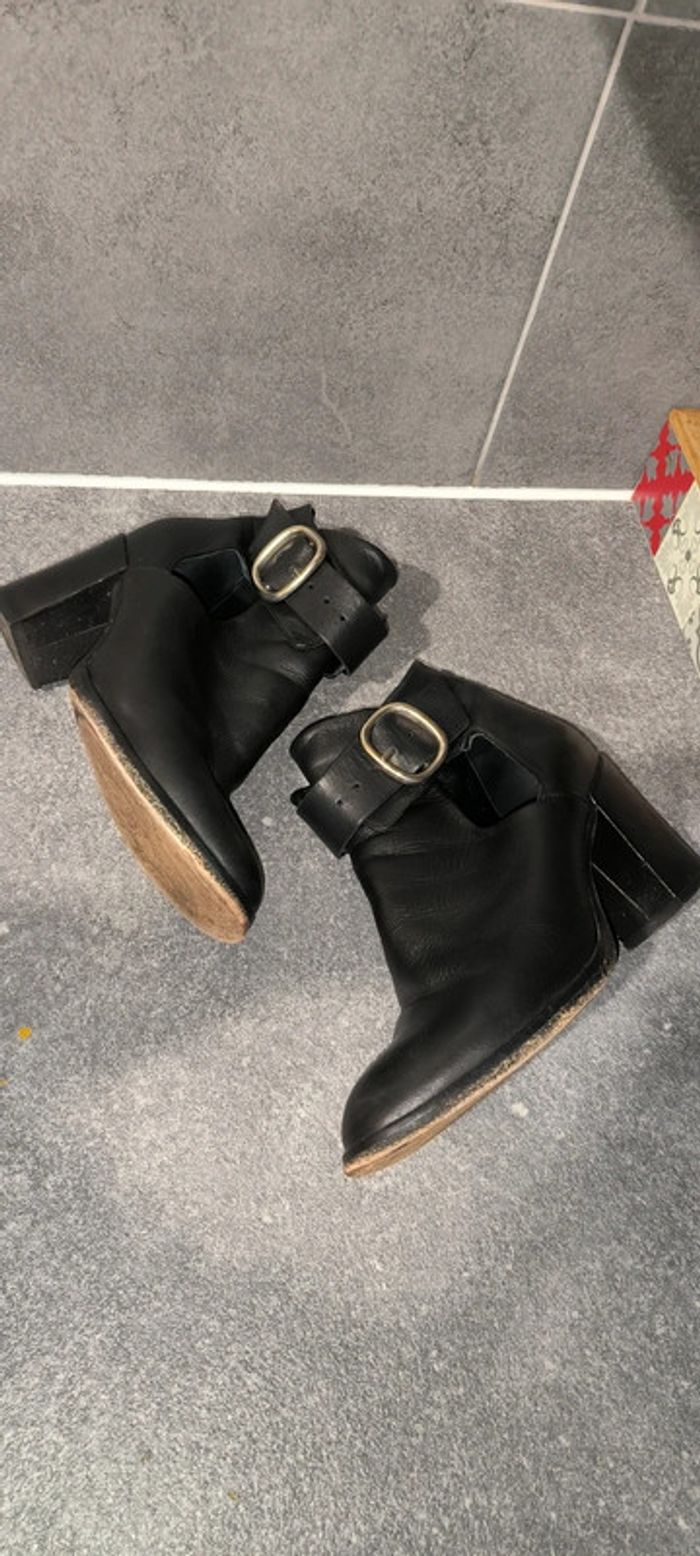 bottines maje très bon état 37 - photo numéro 9