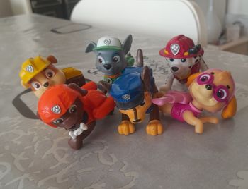 Lot 6 figurines pat'patrouille