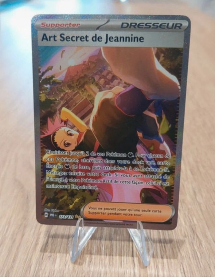 Art secret de Jeannine Alt EV8.5 Carte Pokémon - photo numéro 1