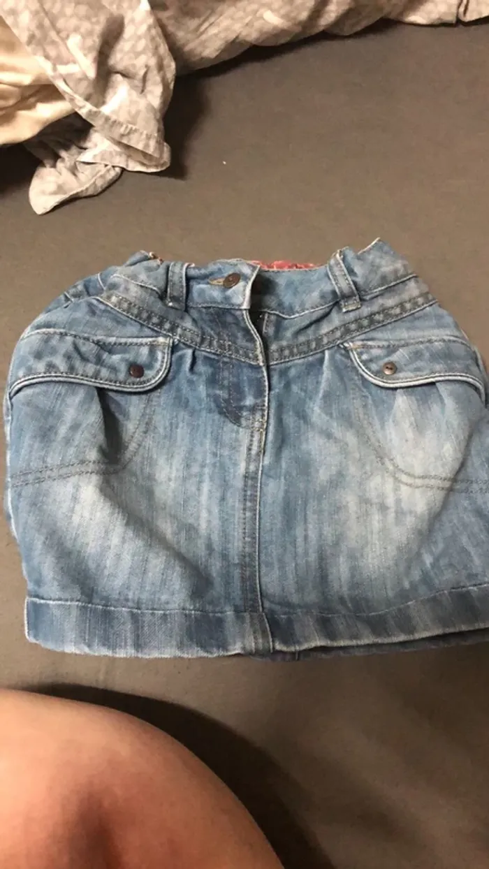 Jupe jeans