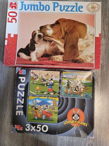Lot puzzles 50 pièces