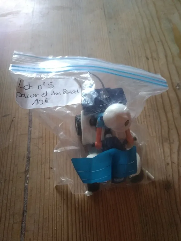 Playmobil Policier et son quad