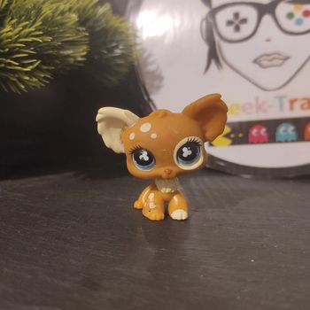 My Littlest Petshop LPS chien papillon 528 731 butterfly dog #geektradelpschien