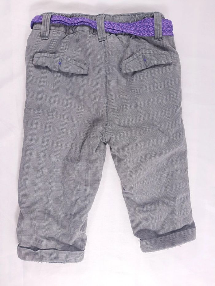 Pantalon doublé hiver, la compagnie des petits, 12 mois. - photo numéro 2