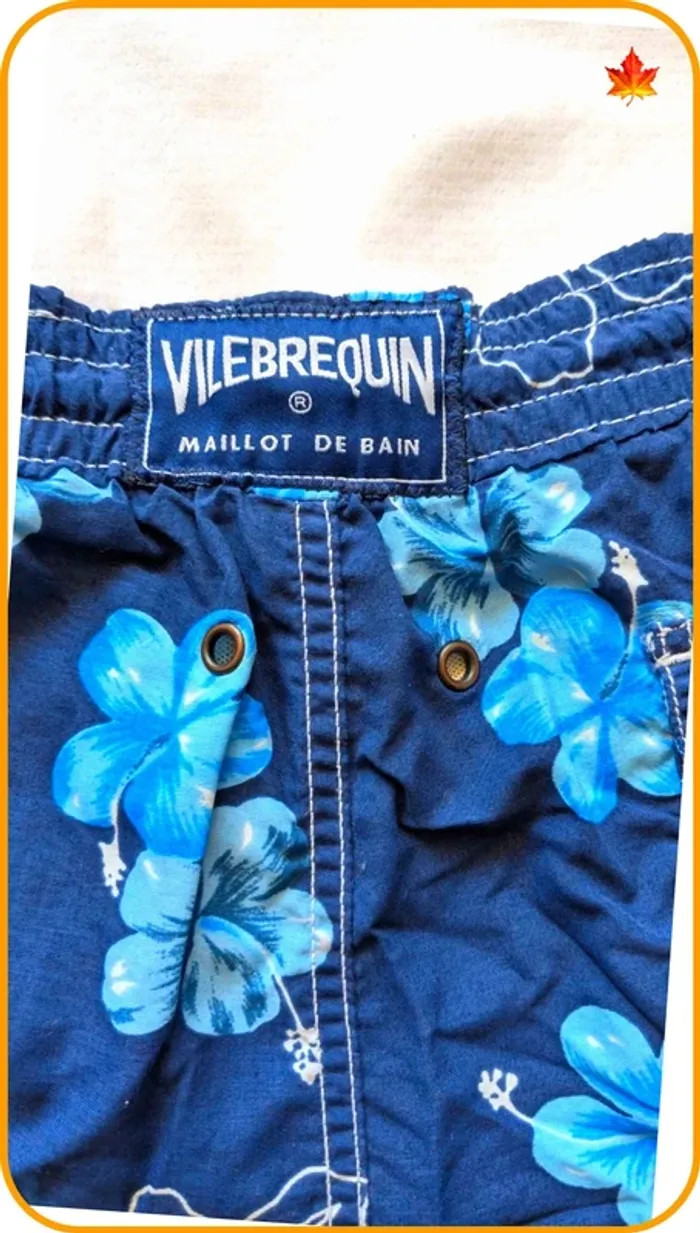Short de bain motifs homme Vilebrequin XL - photo numéro 3