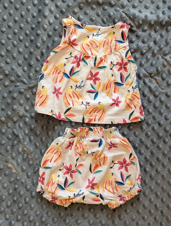 Ensemble bébé fille 3 mois – Tape à l’Œil – Neuf - photo numéro 6