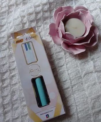 Coffret stylos bille 4 couleur marque bic pearl