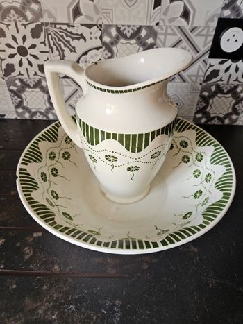 Service à toilette vintage