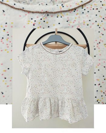 8 ans blouse Teeshirt été Kiabi 
