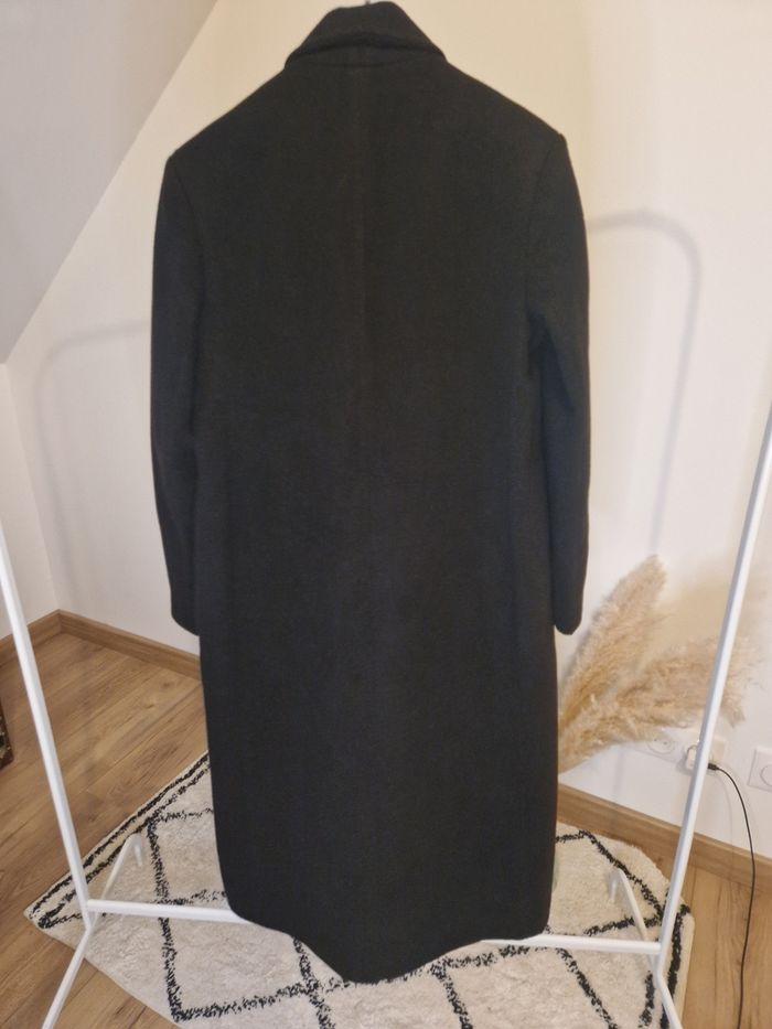 Manteau long noir chic femme Boohoo T.38 - photo numéro 6