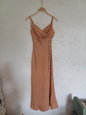 Robe longue bretelles