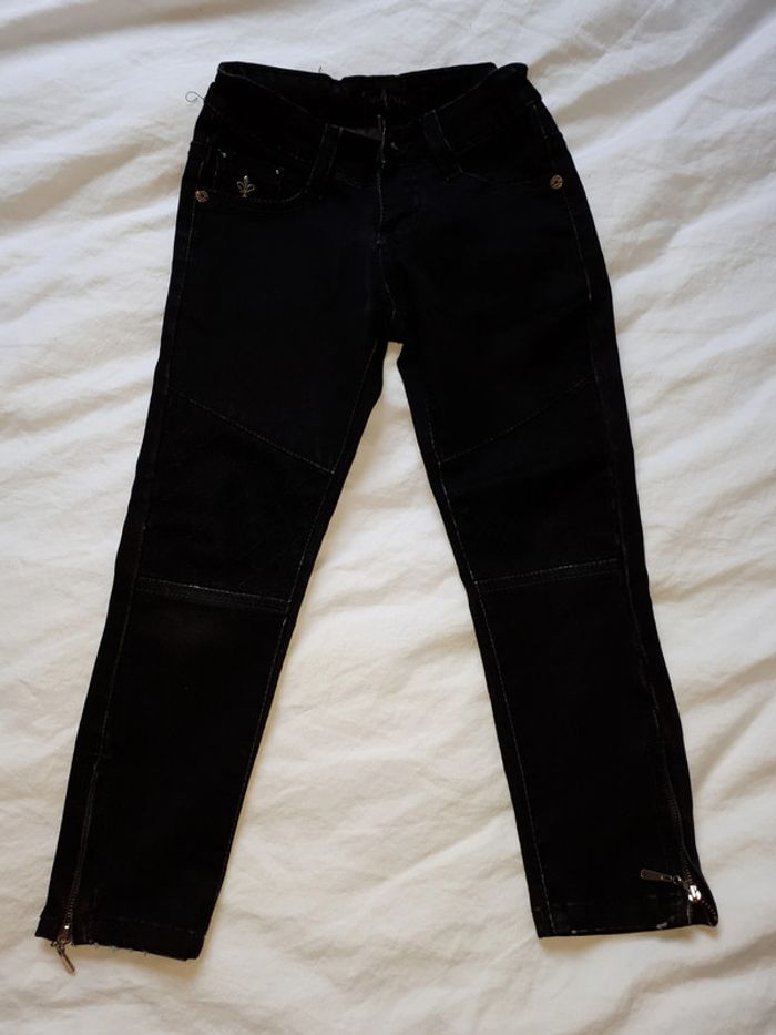 lot de 3 pantalons fille 4-6 ans excellent état - photo numéro 6