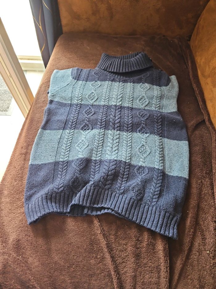 Pull col roulé garçon 10 ans