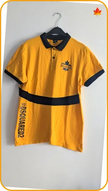 Polo jaune homme M