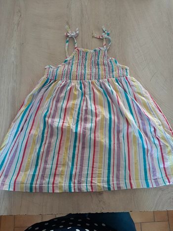 Robe multicolore