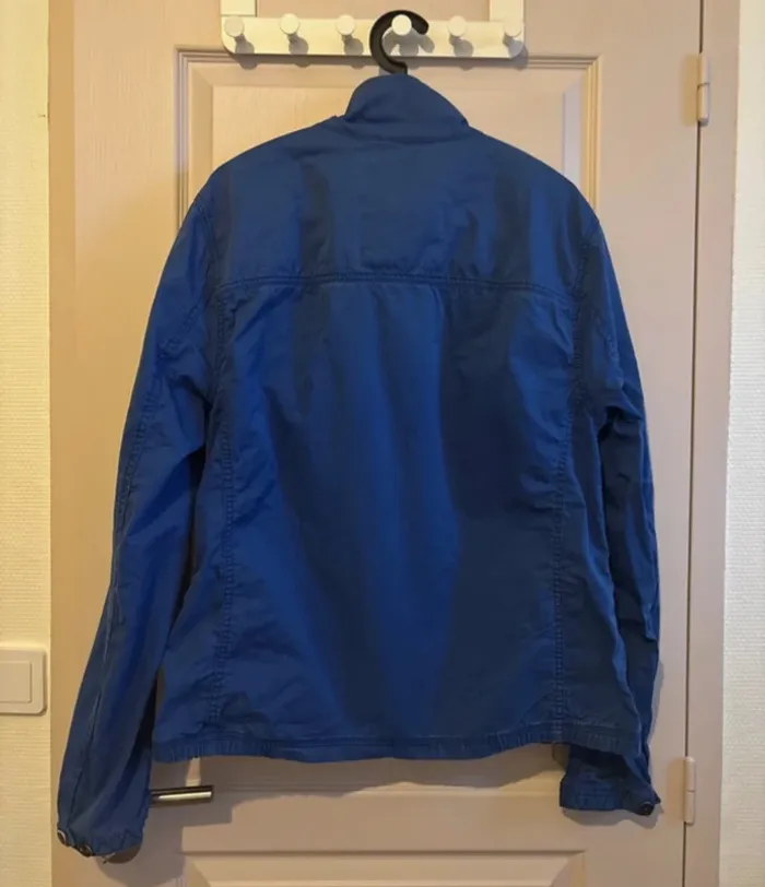 Veste Tommy Hilfiger bleu vintage - photo numéro 2