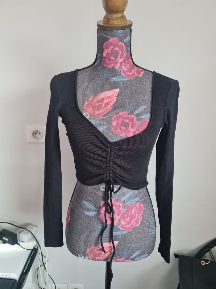 Joli haut zara noir