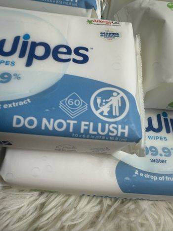 Lot de 12 paquets de lingettes Waterwipes