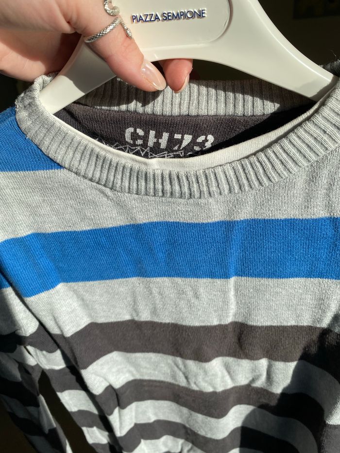 Pull rayé 12 ans - photo numéro 2