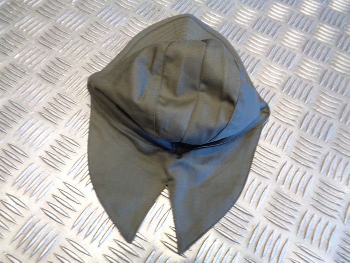 casquette F1 avec protège nuque kaki militaire csv ou socovet différentes tailles - photo numéro 2
