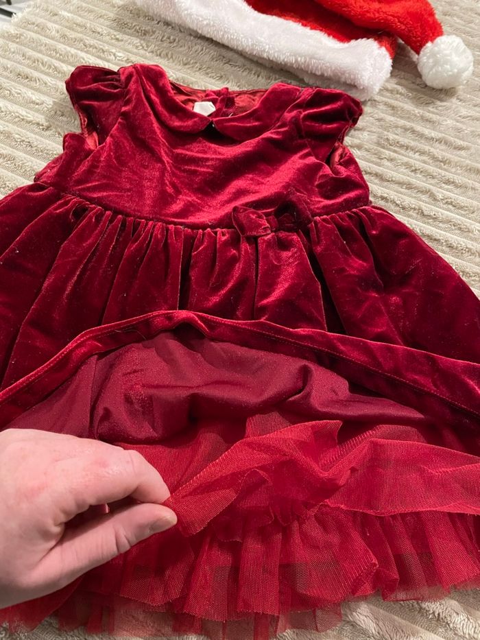 Robe velours rouge - photo numéro 6