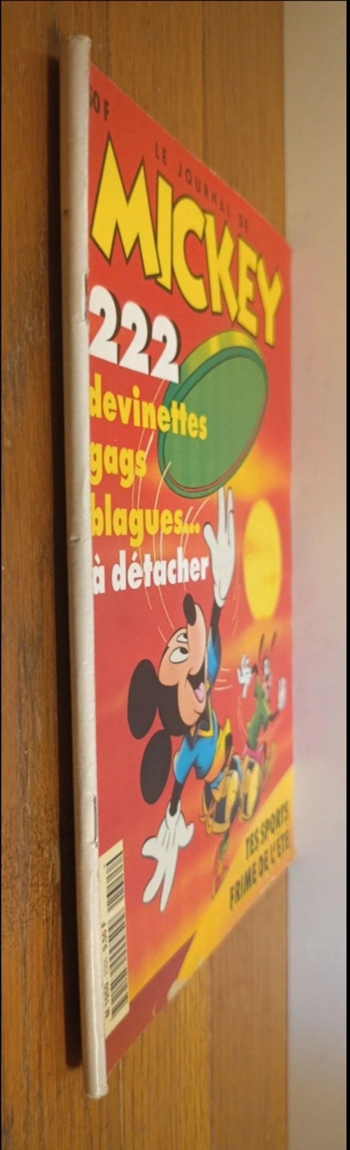 Ancien journal de mickey avec cadeau + fiches N°2355 1997 - photo numéro 10