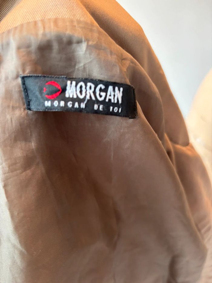 Veste en jeans Morgan de toi beige - photo numéro 9