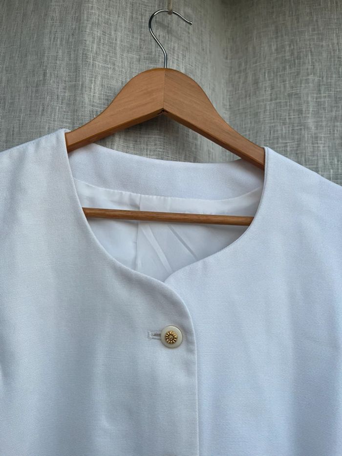 Veste blazer blanc - photo numéro 3