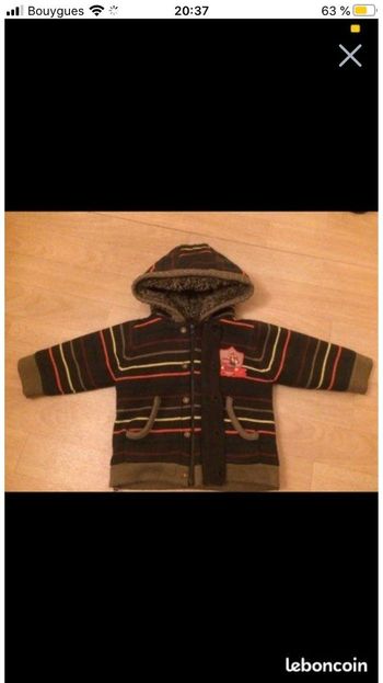 Gilet très chaud/veste garçon taille 12 mois