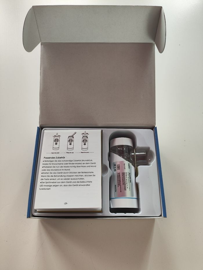 Mini Inhalateur Nébuliseur Portable Enfants et Adultes - Atomiseur Nebulizer Neuf
