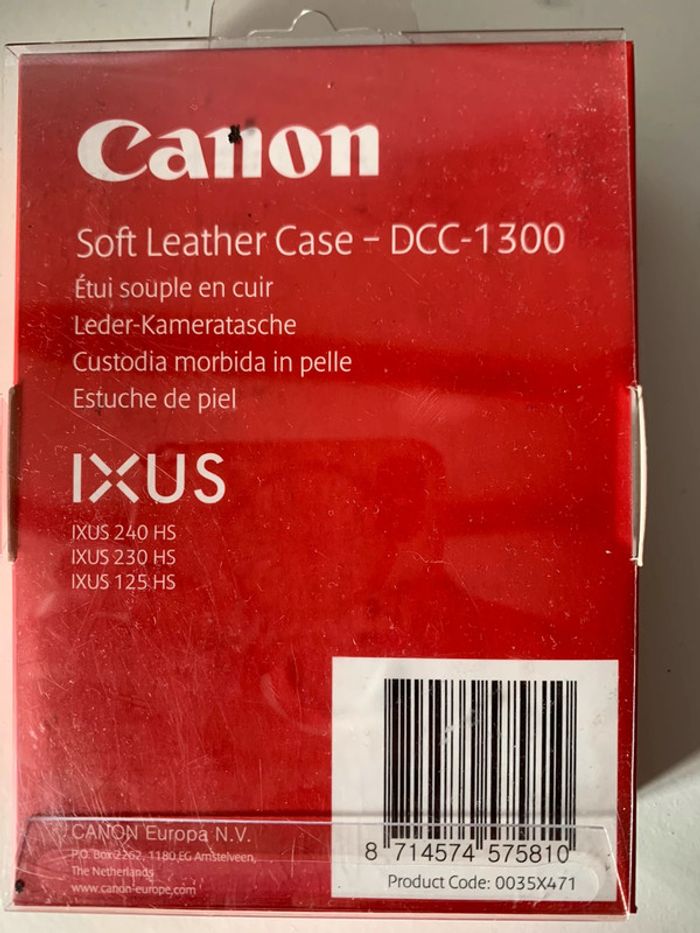 Étui souple en cuir Canon(45) - photo numéro 3