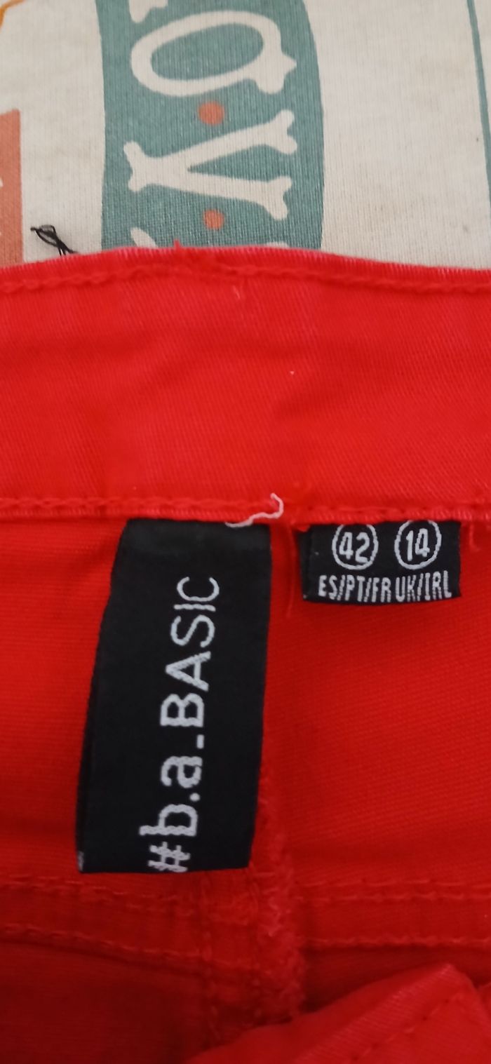 Pantacourt Taille 42 marque b.a.basic - photo numéro 4