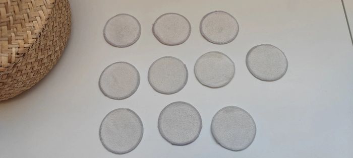 Lot de 10 cotons ronds - photo numéro 2