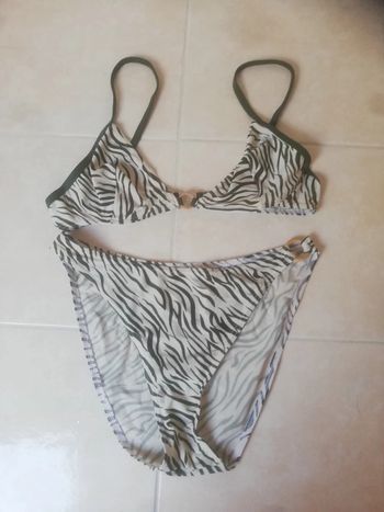 Maillot de bain zébré